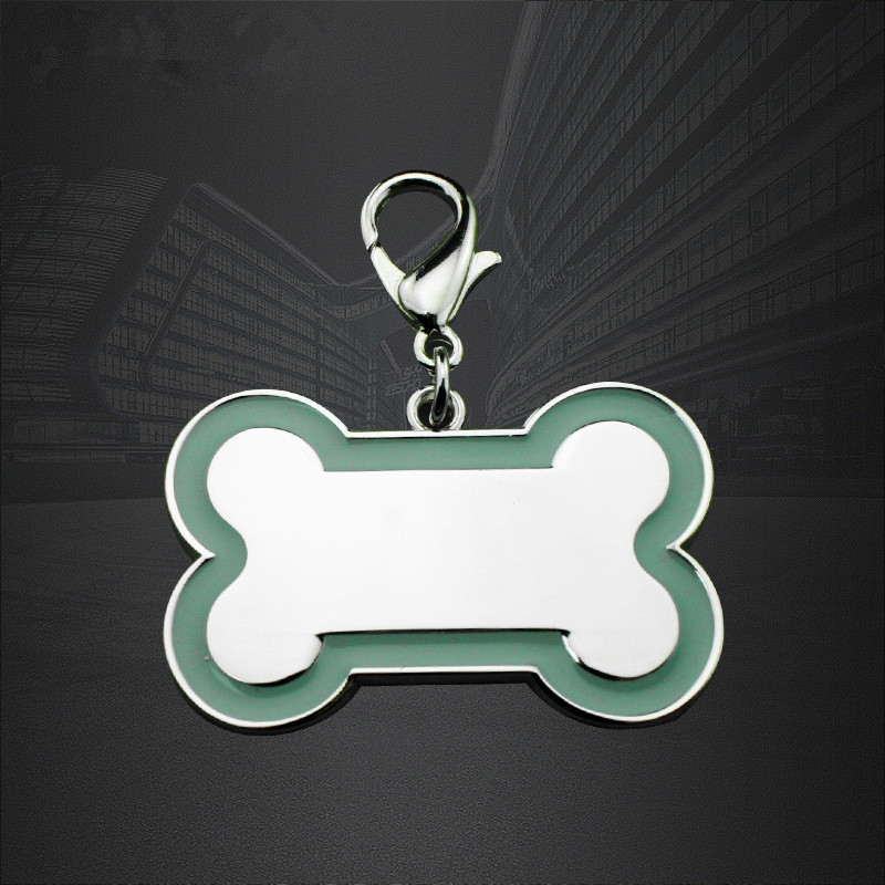 Přizpůsobte Zinek Alloy Dog Tags Bone Design Pet Tag s QR kódem