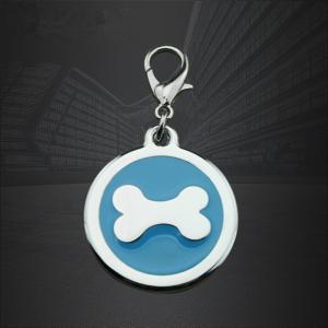 Dongguan Výrobce Round Bone Adhesive Dripping QR Pet Dog Tags