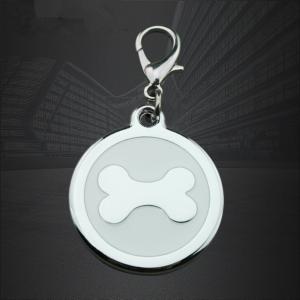 Dongguan Výrobce Round Bone Adhesive Dripping QR Pet Dog Tags