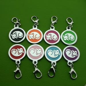 Zinková slitina polská galvanická adhezivní kapající zvířecí identifikační štítky Potřeby pro psy