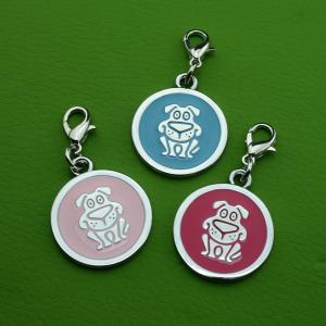 Tovární kovová zinková slitina Ruční značka QR kód Domácí značky pro psa nebo kočku