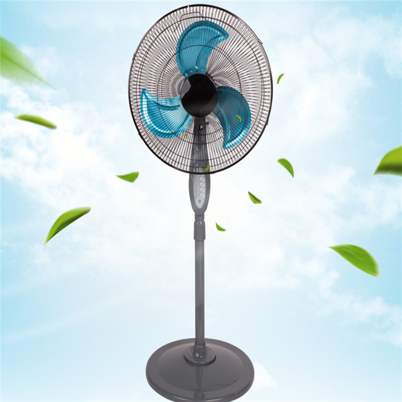 Dálkový ovladač 16 palcový ventilátor s kovovým ostřím s ventilátorem s časovačem