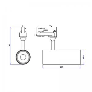 au dus noţiunea de lumină led lumină 30w pista 15 w 20 w