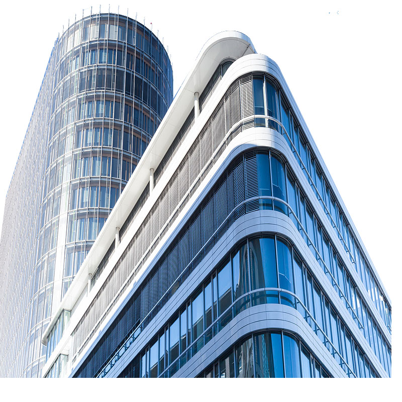 Skleněné a skleněné příčky skla jsou nekonstrukční, estetické glazury.