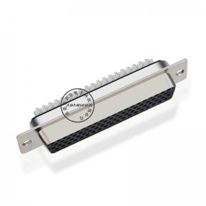 d sub 78 pin hustota pájky samice elektronické konektor