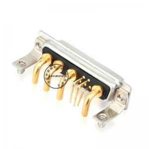 D-sub 9W4 napájecí přípojky s pravým úhlem