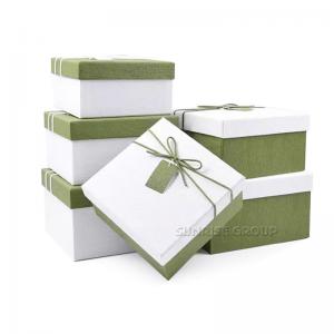 Vlastní ozdobný papír tištěné kolekce dárkové šperky Box