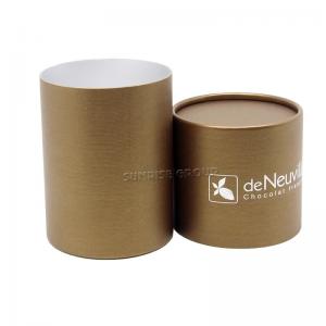 Luxusní tištěné luxusní papírové kulaté dárkové balení čokolády