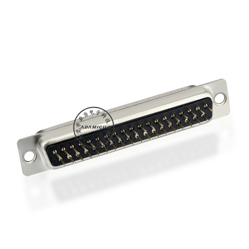 d sub 37 pin conector masculin pentru pcb