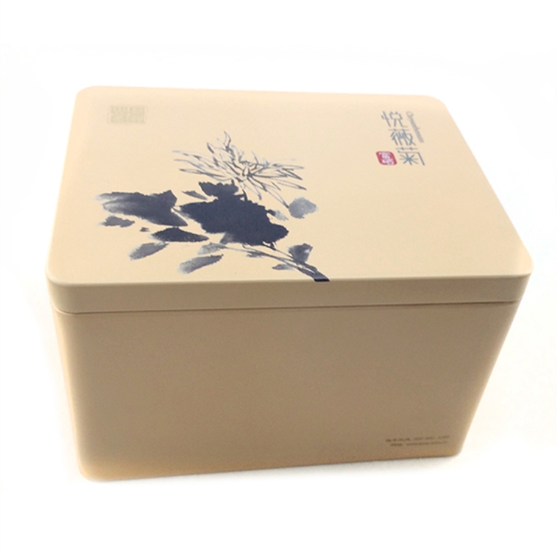 2018 nový obdélníkový vzduchotěsný čajový box