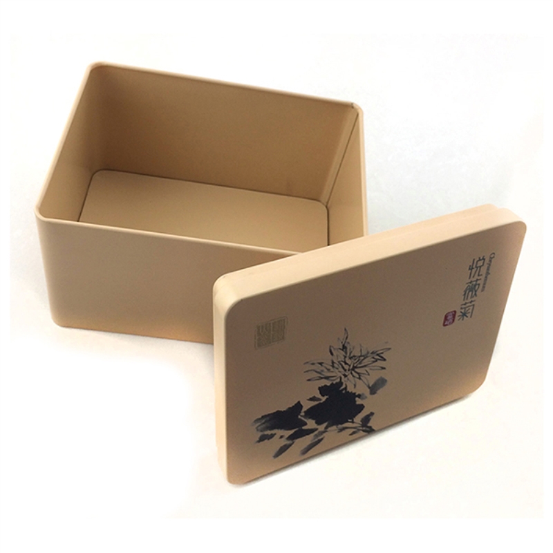 2018 nový obdélníkový vzduchotěsný čajový box