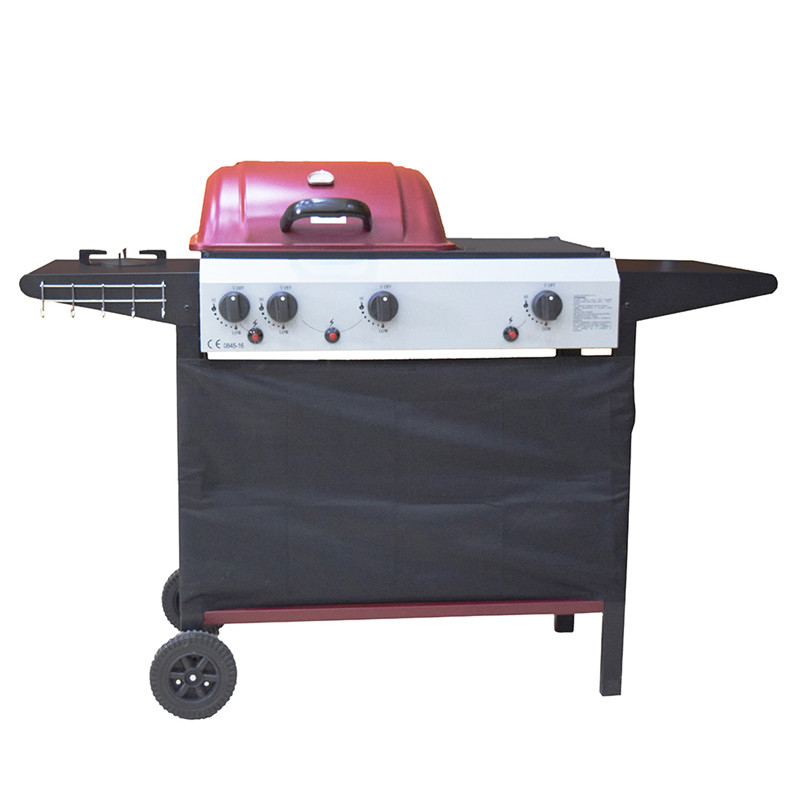 velkoobchodní venkovní bbq plynový grill komerční plynový gril s bočním hořákem