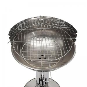 vysoce nastavitelná grilovací korba z nerezové oceli s drátěnou síťovinou