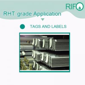 Tepelně potažený papír Logistika Štítky Štítky s čárovým kódem