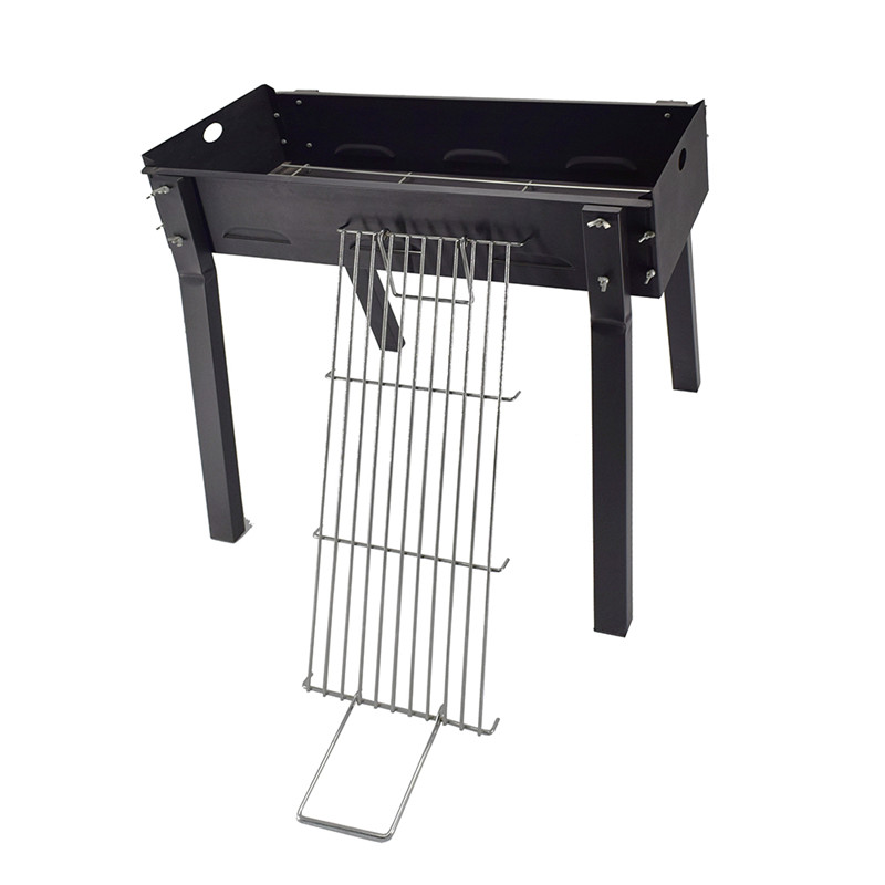 Hot selling outdoor skládací kobercové uhlí bbq kuřecí rotisserie grill
