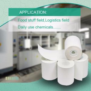 Rtm-75 vysoce citlivý termální syntetický papír BOPP pro Zebra Barcoder