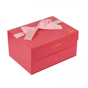 Tovární cena zakázková papírová krabička s potiskem loga