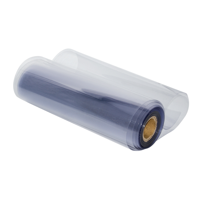 Transparentní potravinářský stupeň 0,5 mm Plastový PVC blistr Pack Film Roll