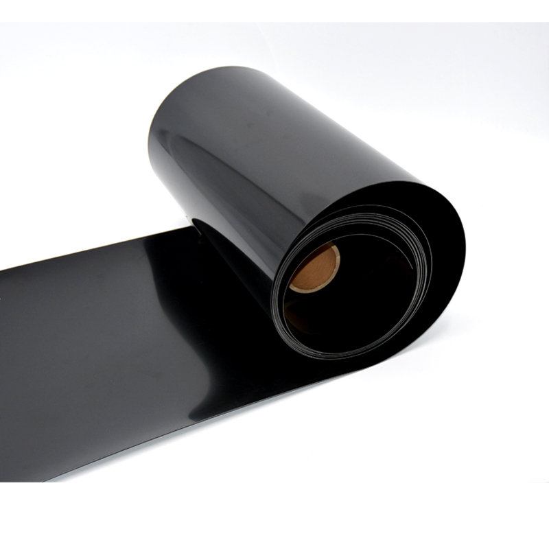 Tuhá černá vysoce nárazuvzdorná barva PS Polystyren HIPS plastová fólie flexibilní 1MM