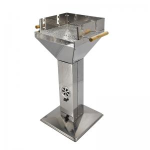 Populární vysoce kvalitní nerezový gril na grilování z uhlí