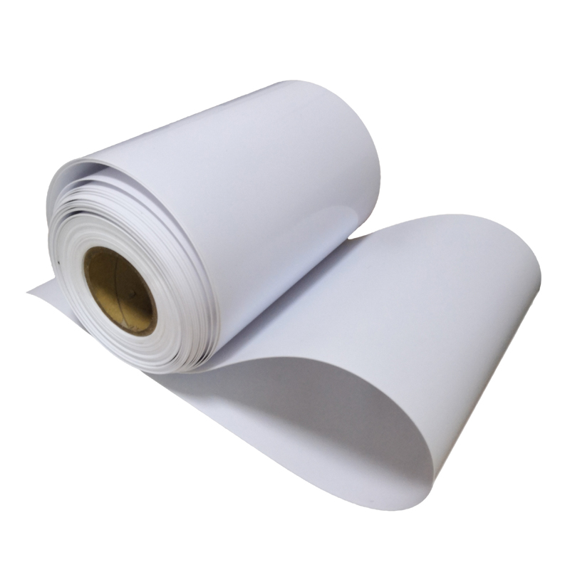 300 mic. Bílá neprůhledná barevná pevná PVC fólie pro blistrové balení
