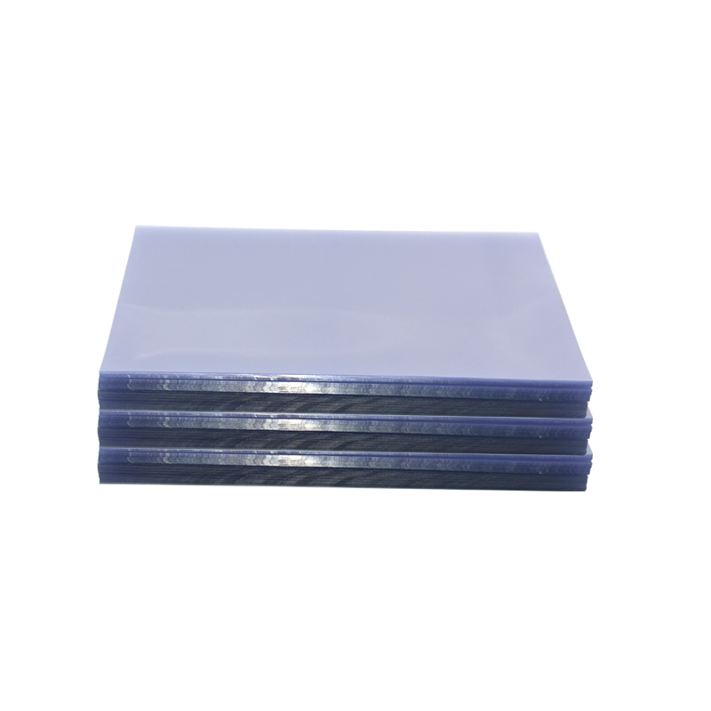 Tepelně tvarovatelný čirý tuhý PET 0,2 mm silný plastový vinylový list
