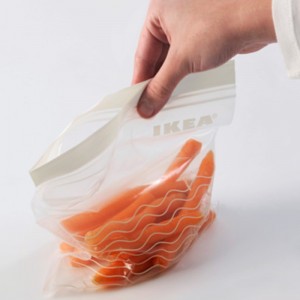 vlastní potištěné zipové zapečetěné plastové tašky s vlastním logem