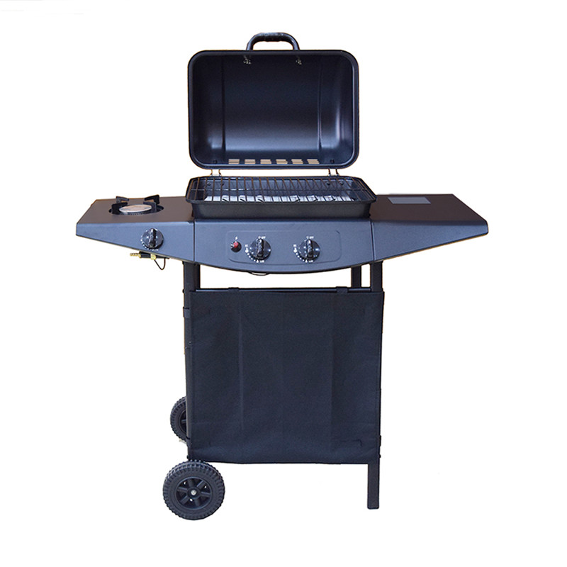 CE schvalovací vozík jednoduchý venkovní LGP plynový gril BBQ