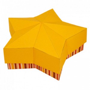 Působivý designový balíček ve tvaru dortu pro kosmetiku