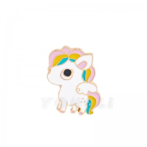 na zakázku kovový karikatura zvířecí odznak slitina zinku vícebarevná pečící barva brože pečeť tání lití zlacená brož