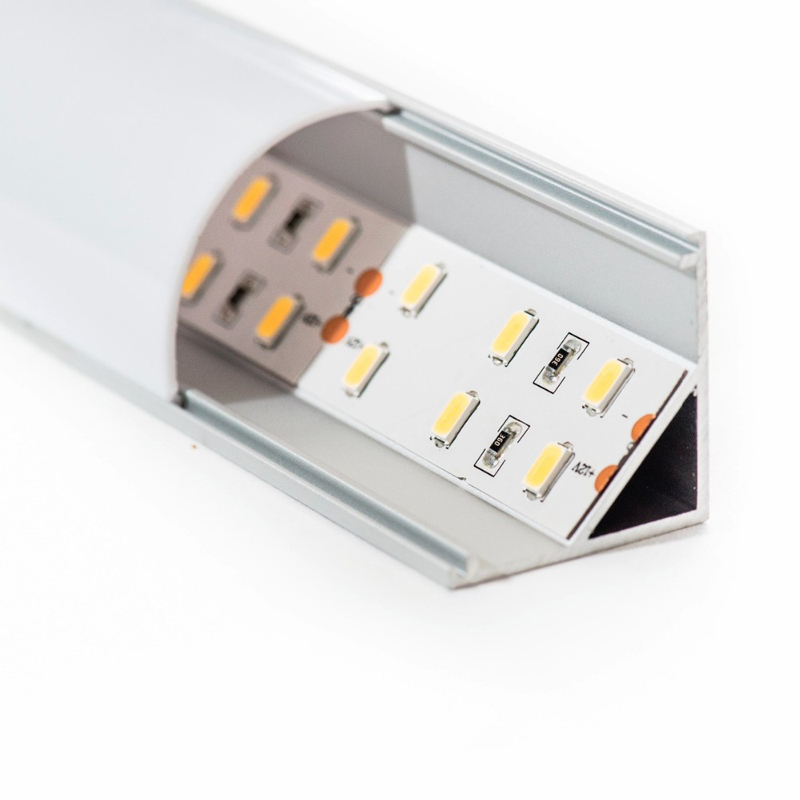 LED Light Corner Hliníkový LED profil 6063-T5 Aluminium Alloy Aluminium Linear Light