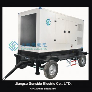 Prodej přívěsy generátorů 50kW Cummins