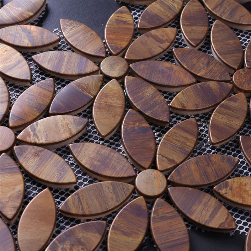 Retro Art Kitchen Wall Flower Mosaic dlaždice