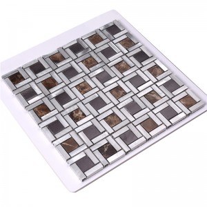 Dekor Mramorová vnější obkladová mozaiková dlaždice