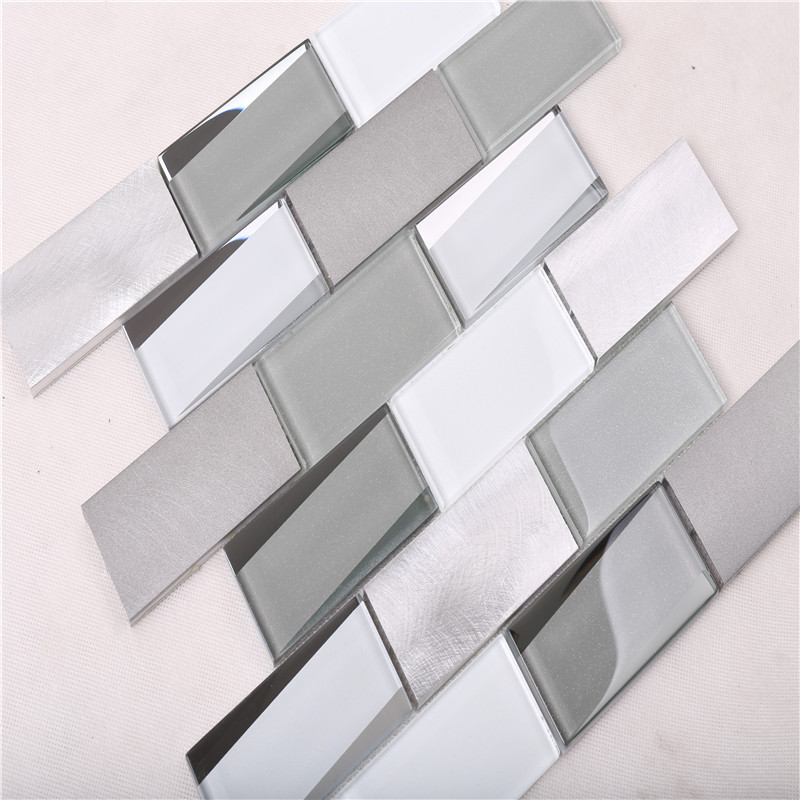 HMB13 Nejlepší módní lineární sklo Filipíny Kuchyňské backsplash
