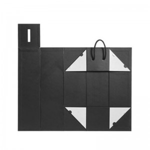 Luxusní na míru vyrobené kartonové skládací dárkové krabičky na víno