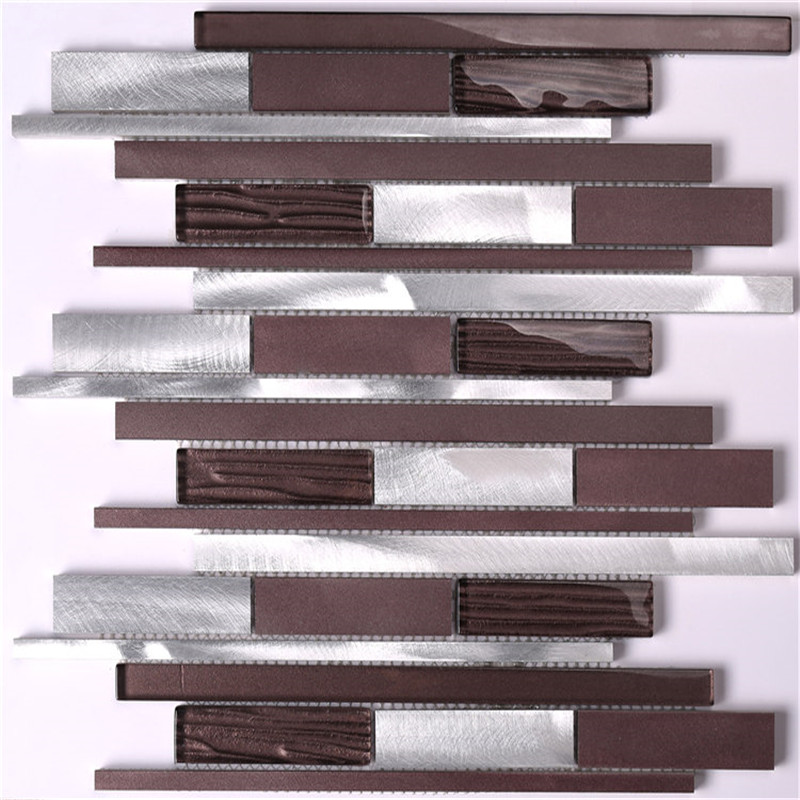 Mosaic Aluminium Alloy Dlaždice Mosaic s dlouhým proužkem