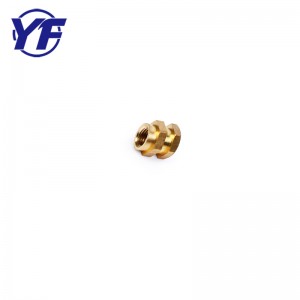 Nejlepší kvalita přizpůsobené CNC obrábění matice se šestihrannou hlavou s nízkou cenou