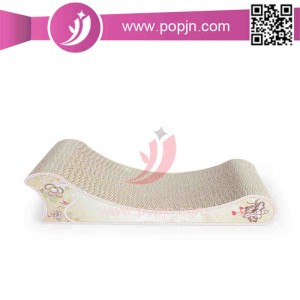 Wave Curved Catnip Cat Scratcher, Scratching post for cat