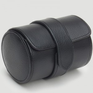 Single Watch Roll cestovní pouzdro - černý oblázek