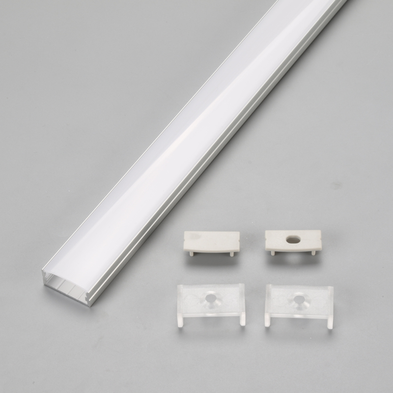 Profilový hliníkový profil U řady 6063 pro LED pásek