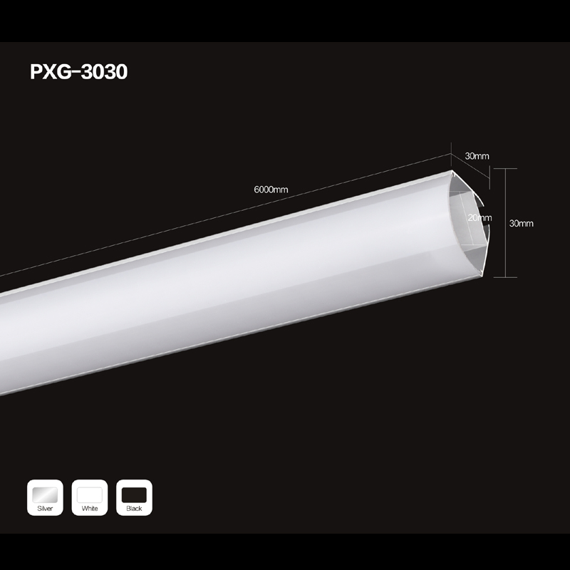 Přizpůsobený profil hliníkových kanálů LED pro osvětlení pásů LED