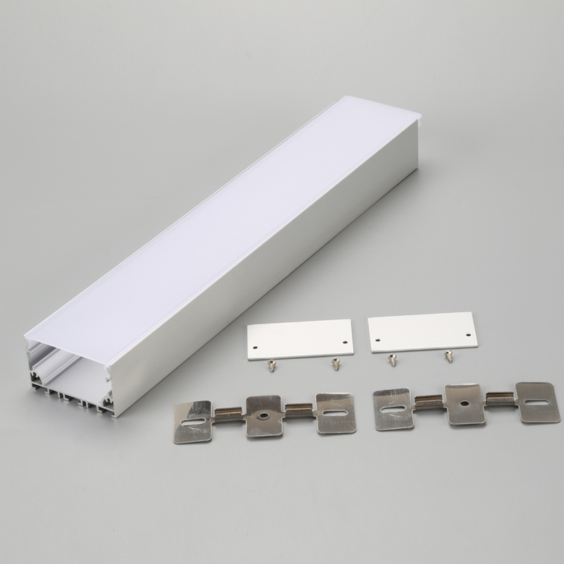 Hliníkový kanál ve tvaru 6063 U ve tvaru U LED hliníkový výlisek pro LED pásové světlo