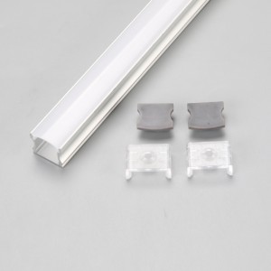 LED profil ve tvaru \