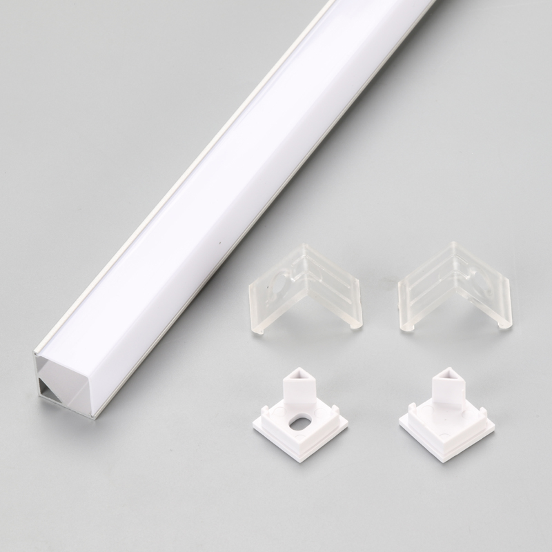 90 ° LED světlo hliníkové pouzdro stropní osvětlení LED profilový pásek