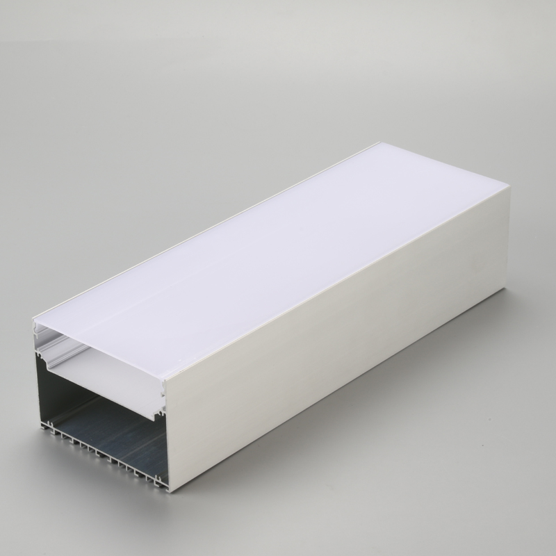 Matné PC kryt hliníkový profil rám LED lineární světlo