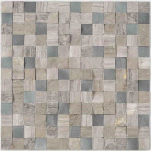 Konkurenční cena Home Art Design Cube 3D Interiér Přírodní Dekorace Stone Mosaic Wall Tile