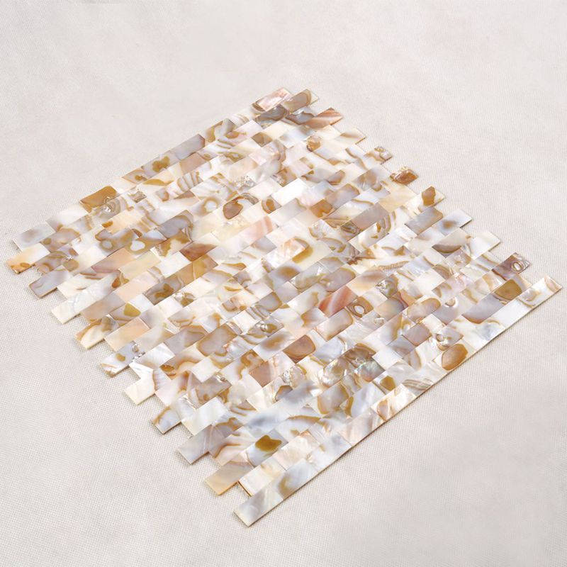 Nová mozaika z mozaiky černé mopy ve velikosti 10 x 20 mm