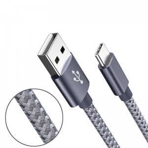 Nylonový kabel USB KPS-6101CB