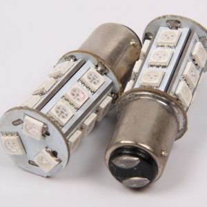 1157 bay15d p21 / 5w 18smd 5050 led brzdové světlo